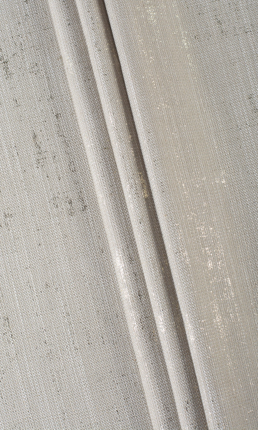Metallic Accented Home Décor Fabric By the Metre (Taupe Gray-Brown)
