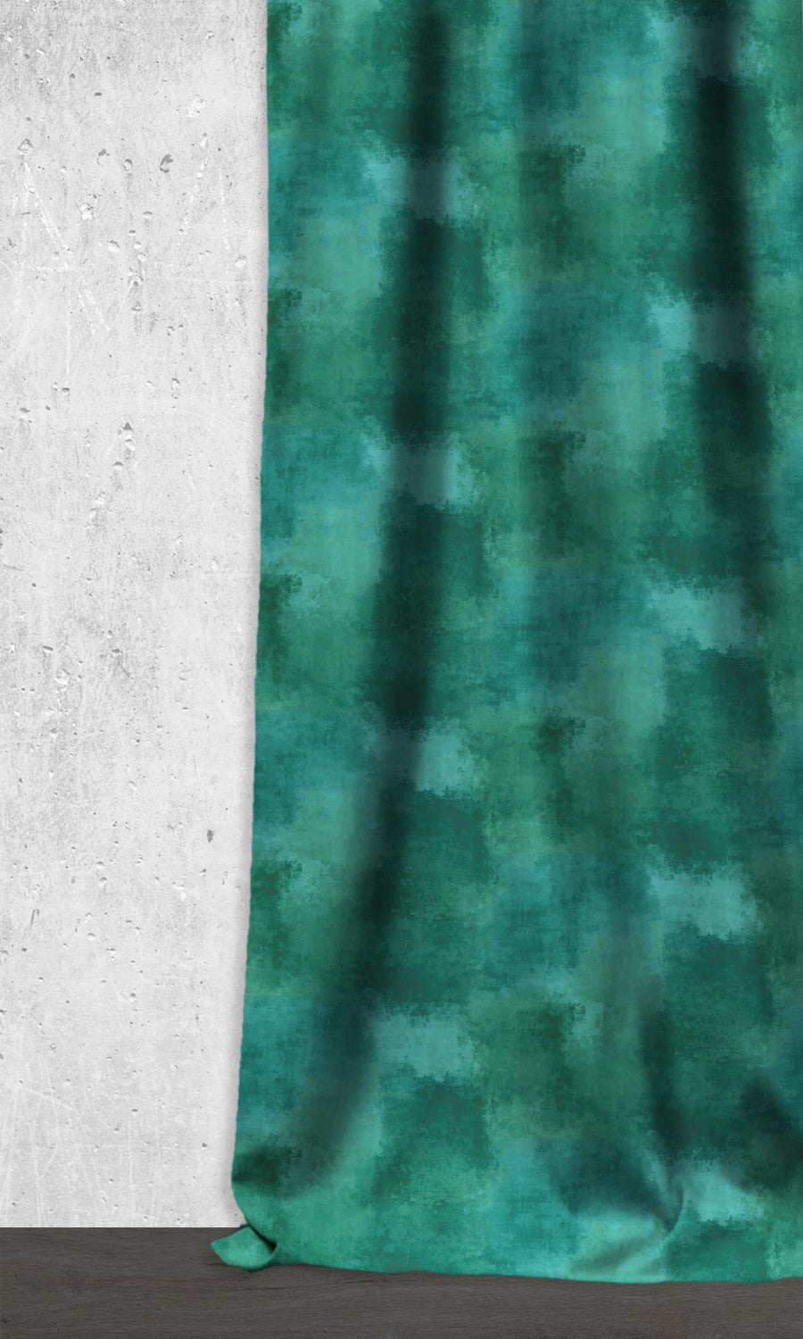 Dimout Home Décor Fabric Sample (Blue/ Green)