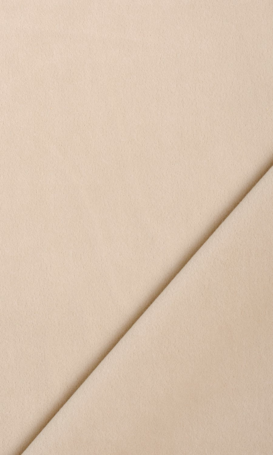 Velvet Window Treatments Fabric By the Metre (Beige)