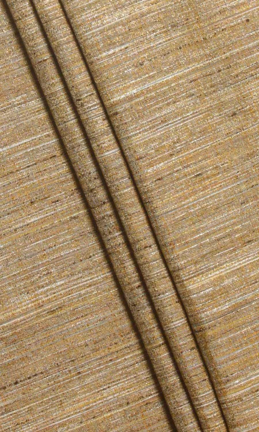 Textured Curtain Panels (Golden Brown)