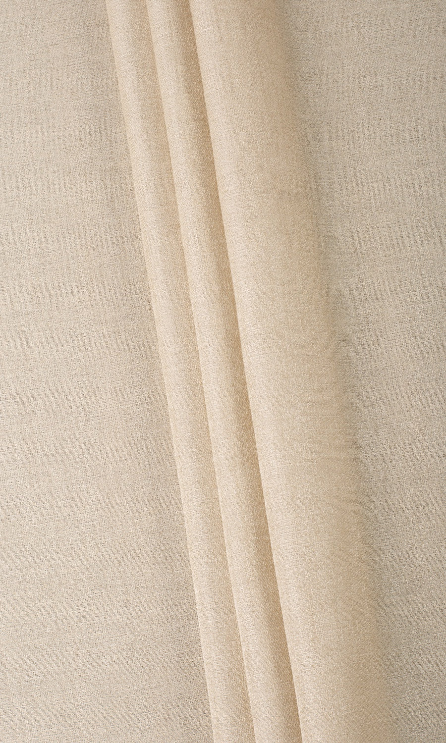 Plain Sheer Home Textile Fabric Material By the Metre (Hazelnut Beige)