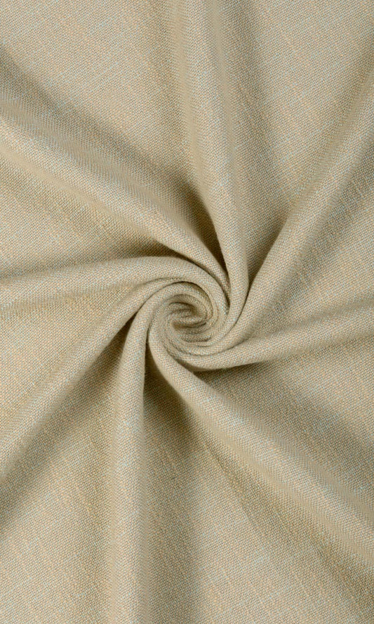 Plain Cotton Home Décor Fabric Sample (Brown/ Beige)