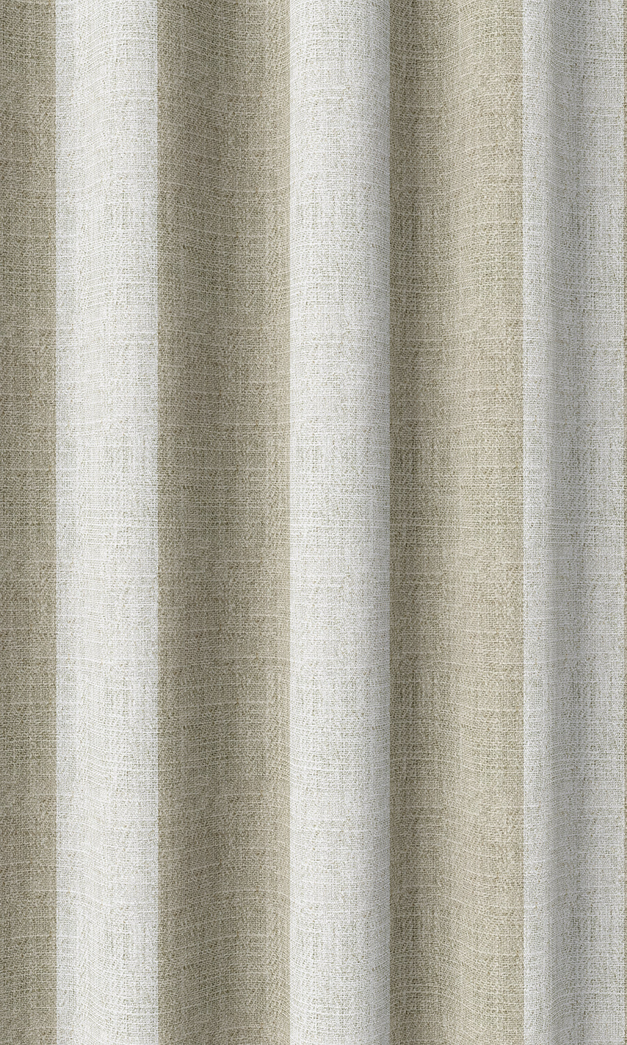 Striped Print Home Décor Fabric Sample (Beige/ White)