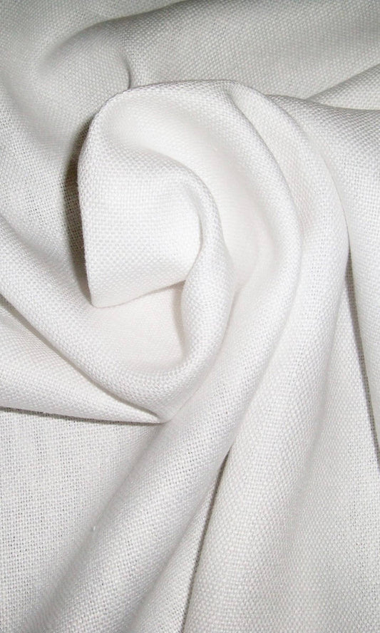 Cotton Curtains (White/ Ivory)