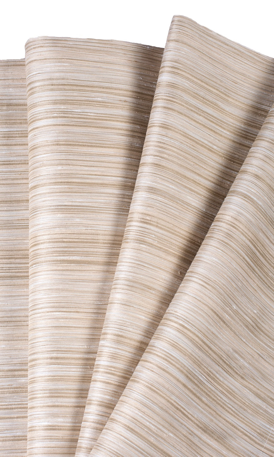 Faux Silk Free Fabric Material Sample (Sand Beige)