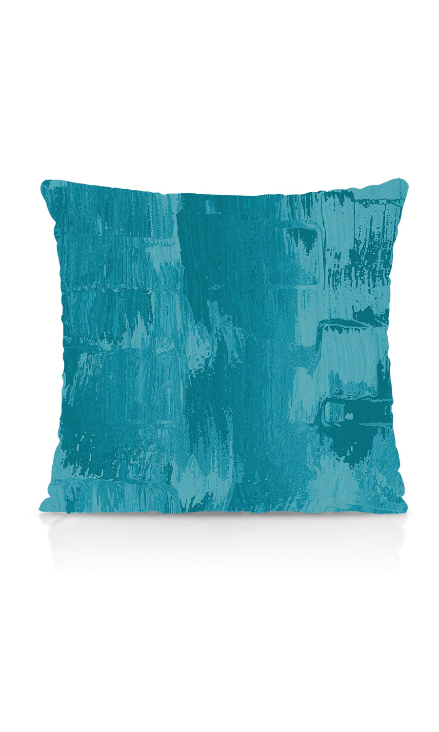 Dimout Striped Fabric Material By the Metre (Teal/ Turquoise Blue)