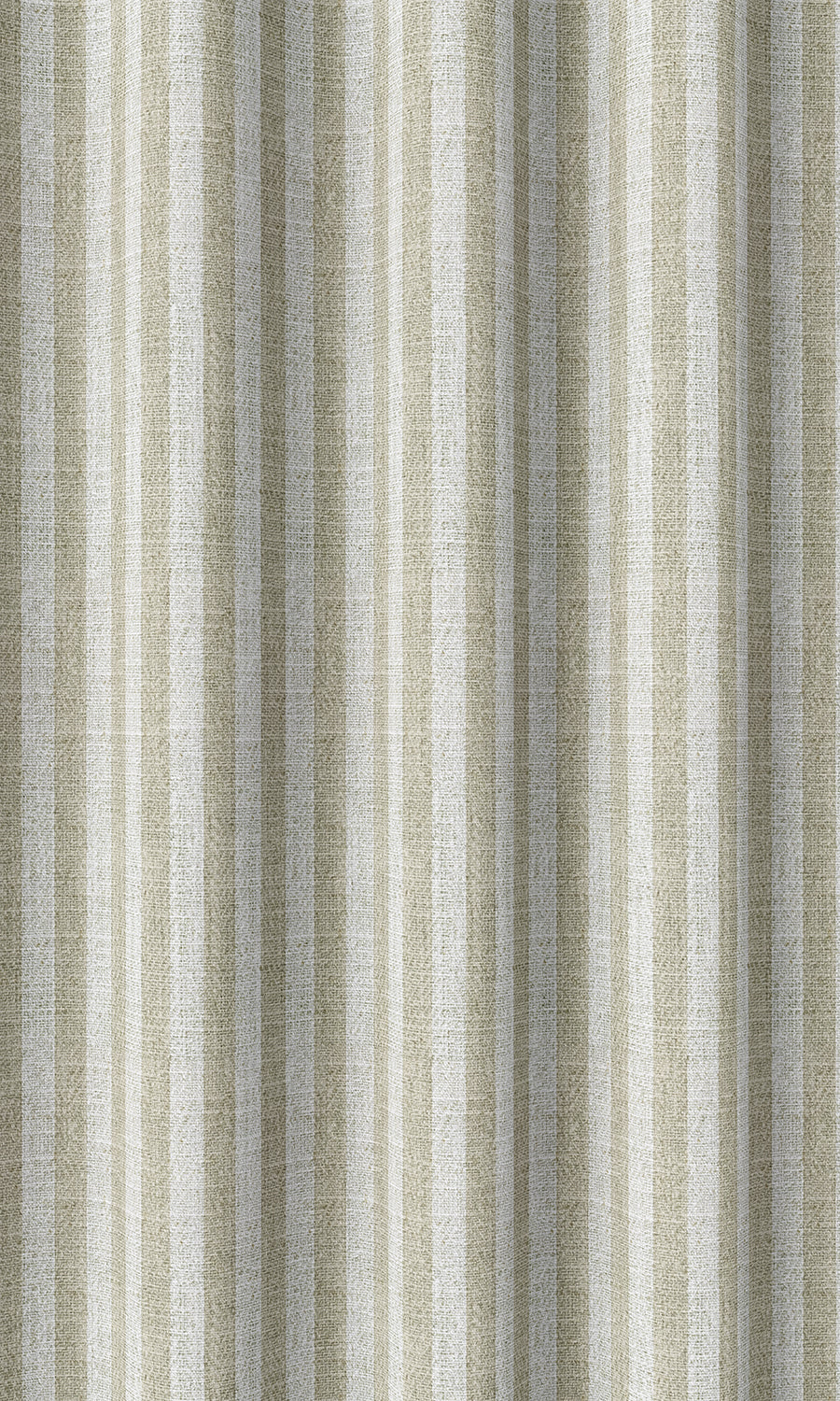 Striped Home Décor Fabric By the Metre (Beige/ White)