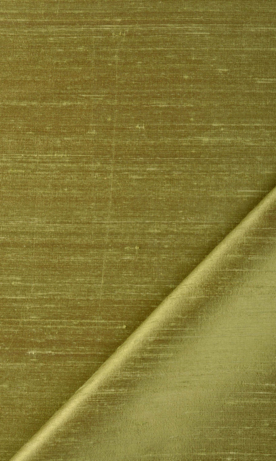 Pure Silk Home Textile Fabric Material Sample (Olive Green)