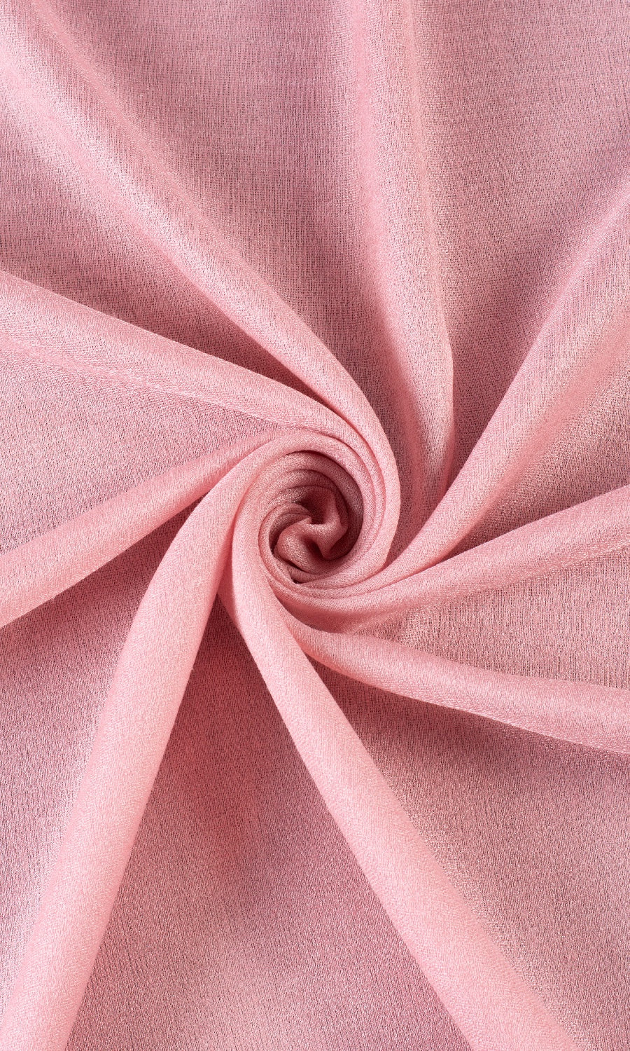 Plain Semi-Sheer Window Treatments Fabric By the Metre (Pink)
