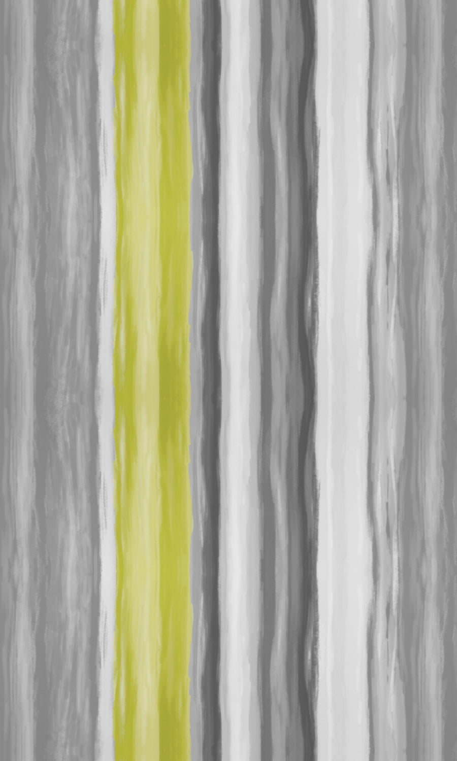 Dimout Striped Home Textile Fabric Material Sample (Pear Green/ Grey)