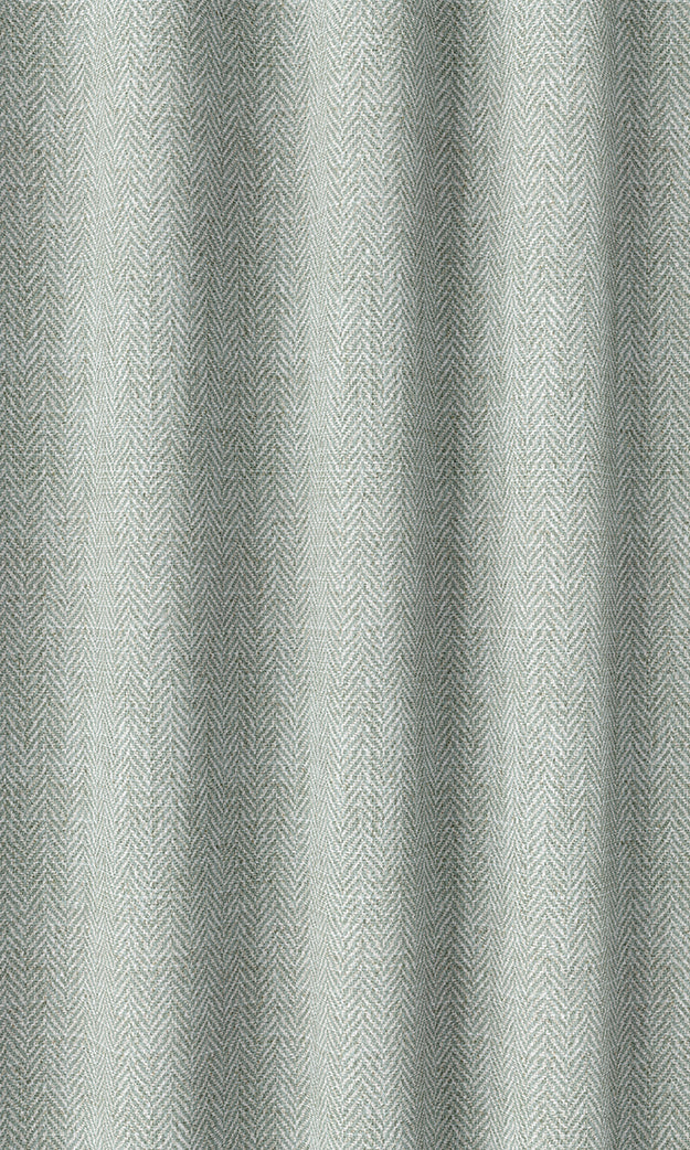 Herringbone Textured Home Décor Fabric By the Metre (Pastel Blue)