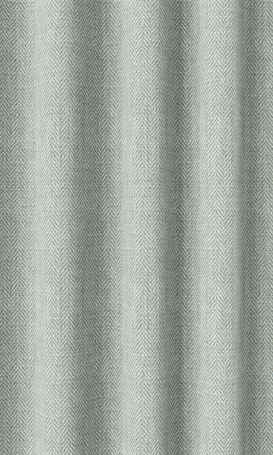Herringbone Textured Home Décor Fabric By the Metre (Pastel Blue)