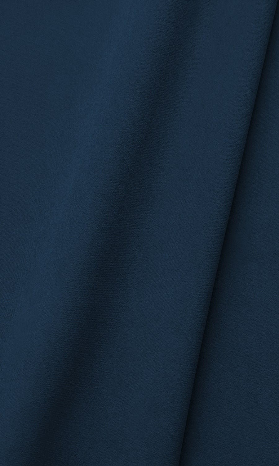 Velvet Window Treatments Fabric By the Metre (Sapphire Blue)