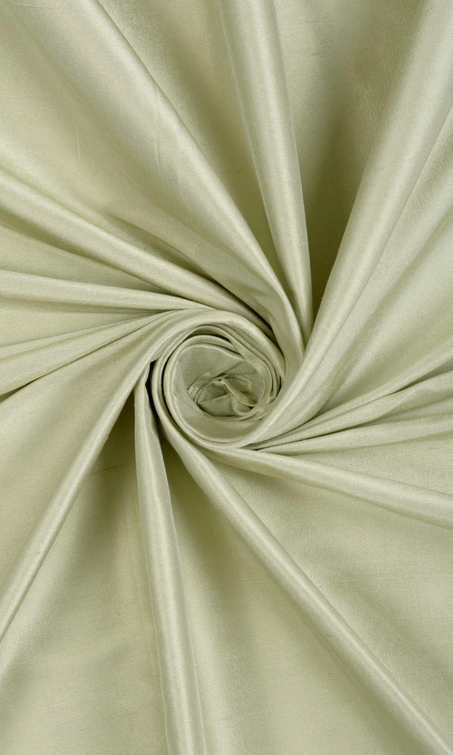 Shantung Silk Home Décor Fabric By the Metre (Olive/ Sage Green)