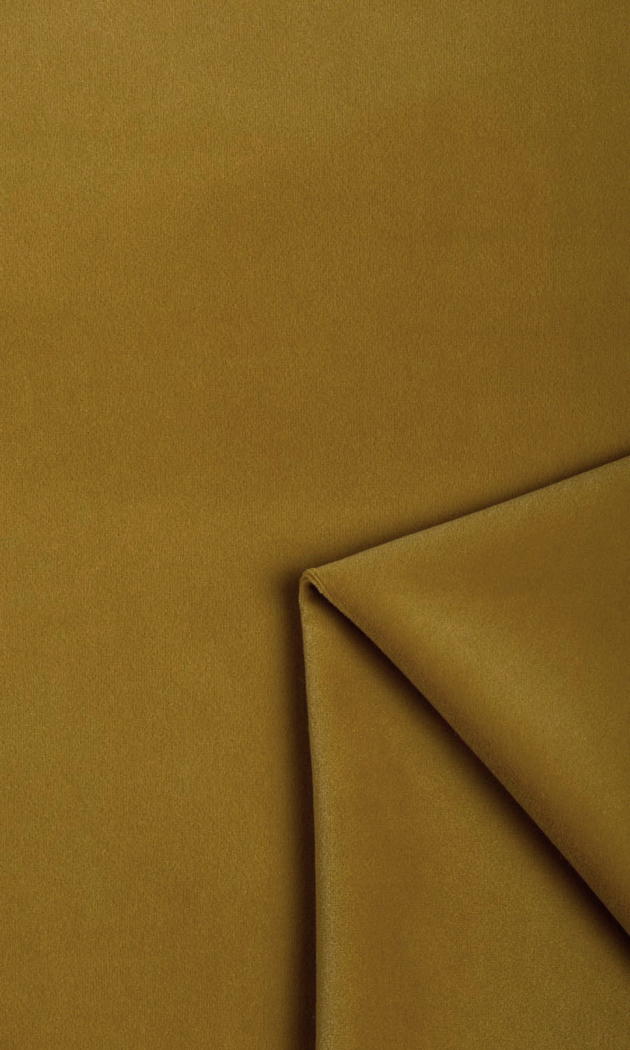 Velvet Window Treatments Fabric By the Metre (Golden Yellow)