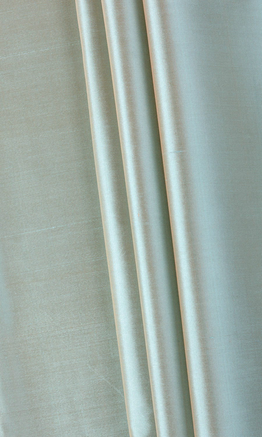 Shantung Silk Home Textile Fabric Material By the Metre (Turquoise/ Bronze)