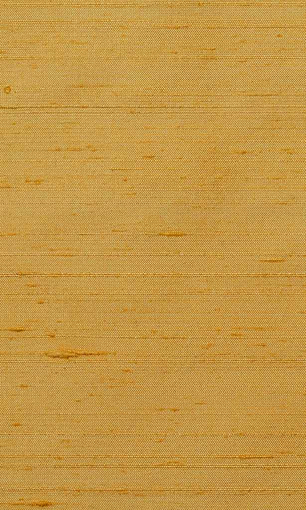 Pure Silk Home Textile Fabric Material Sample (Golden Yellow)