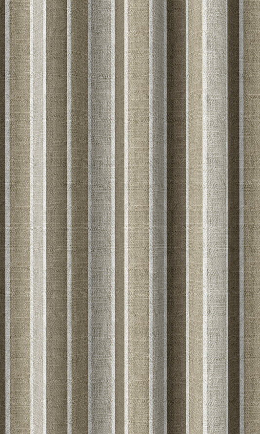 Striped Drapes (Beige/ Brown/ Grey)