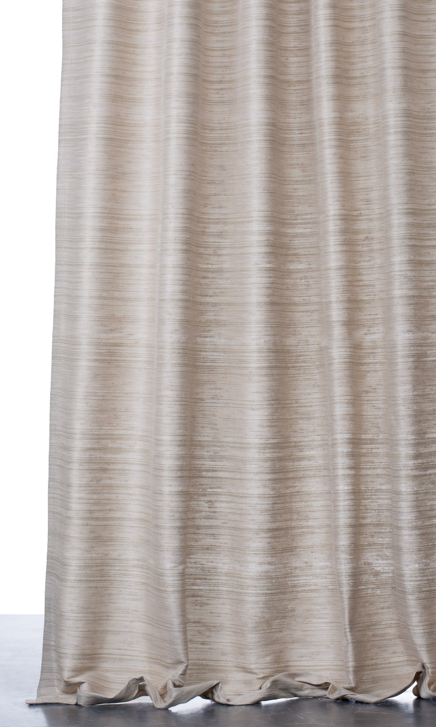 Textured Window Treatments Fabric Sample (Oatmeal Beige/ Warm Ivory)