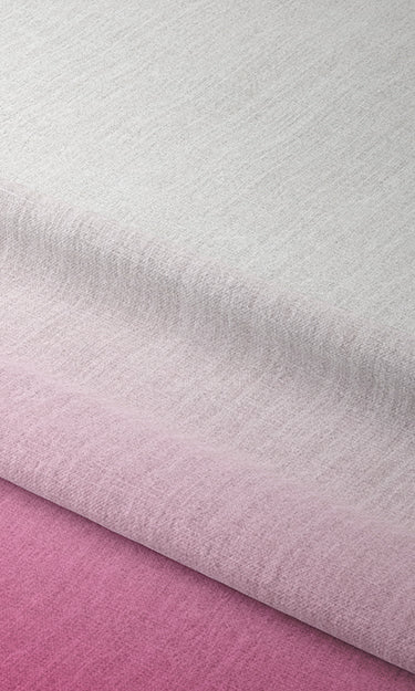 2-Tone Ombre Fabric Material By the Metre (Pink)