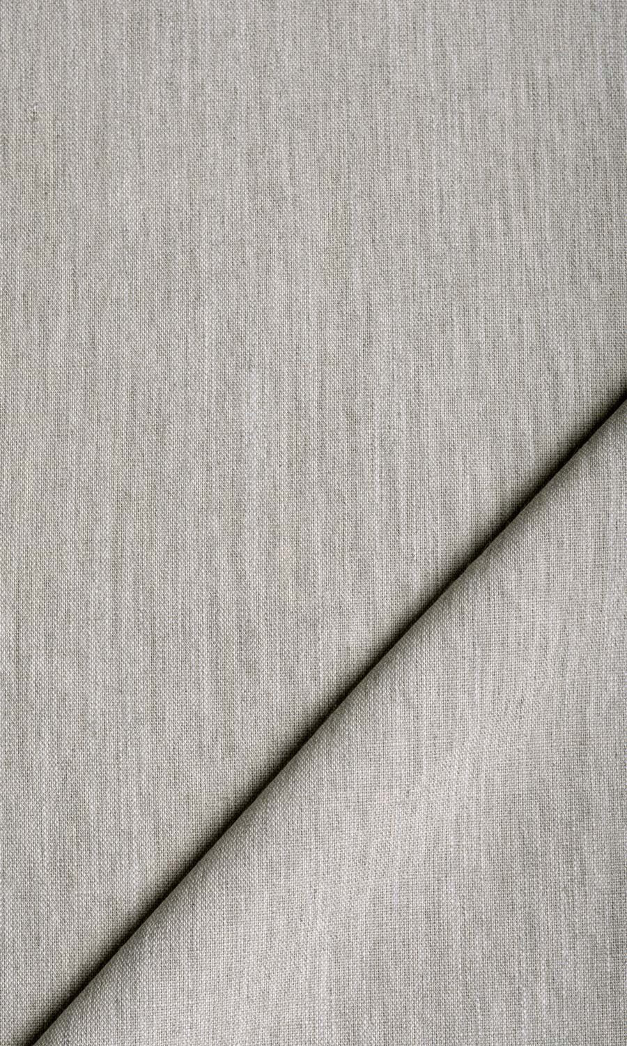 Plain Linen Texture Home Textile Fabric Material By the Metre (Pale Grey)