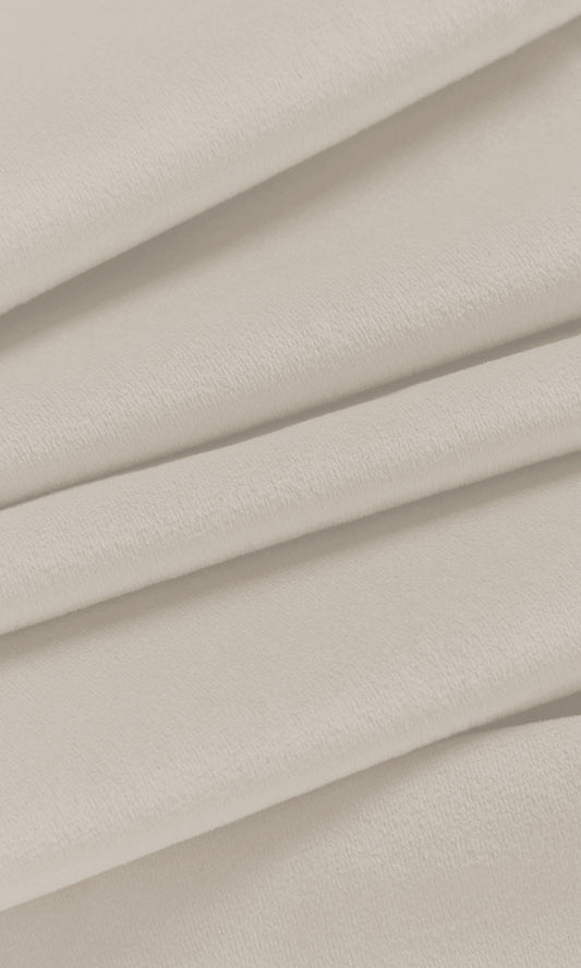 Velvet Curtain Panels (Cream)