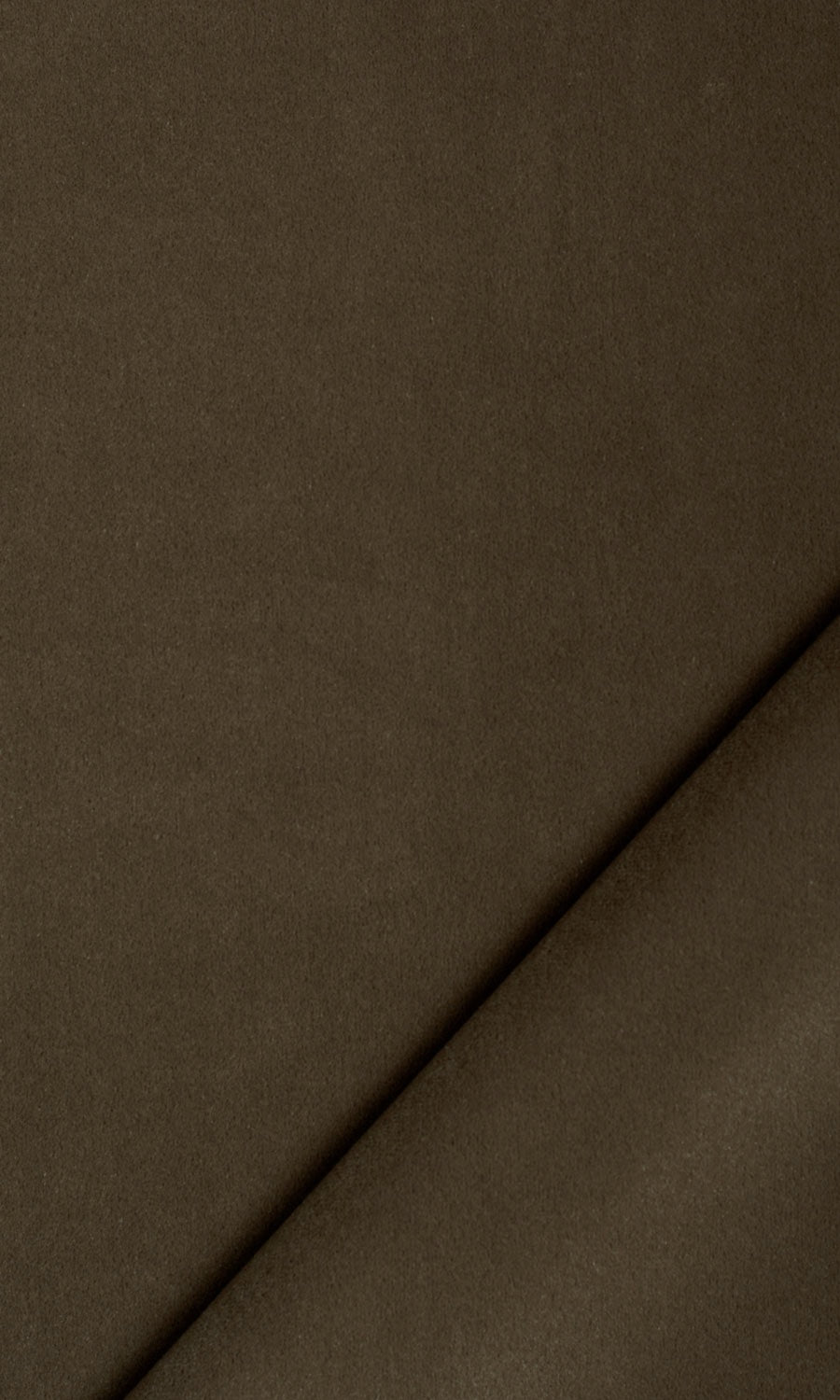 Velvet Window Treatments Fabric Sample (Cocoa Brown)