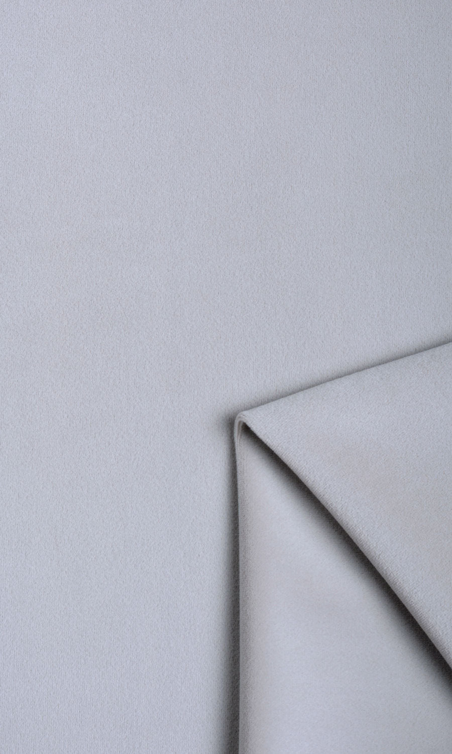 Velvet Fabric Material By the Metre (Steel Grey/ Blue)