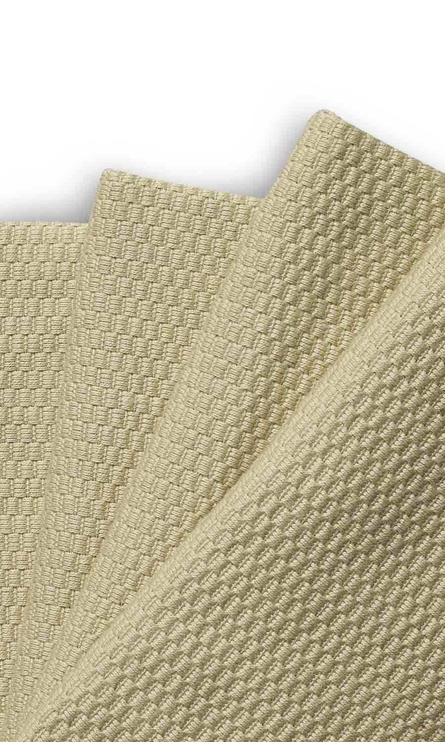 Cotton Window Treatments Fabric Sample (Beige-Green)