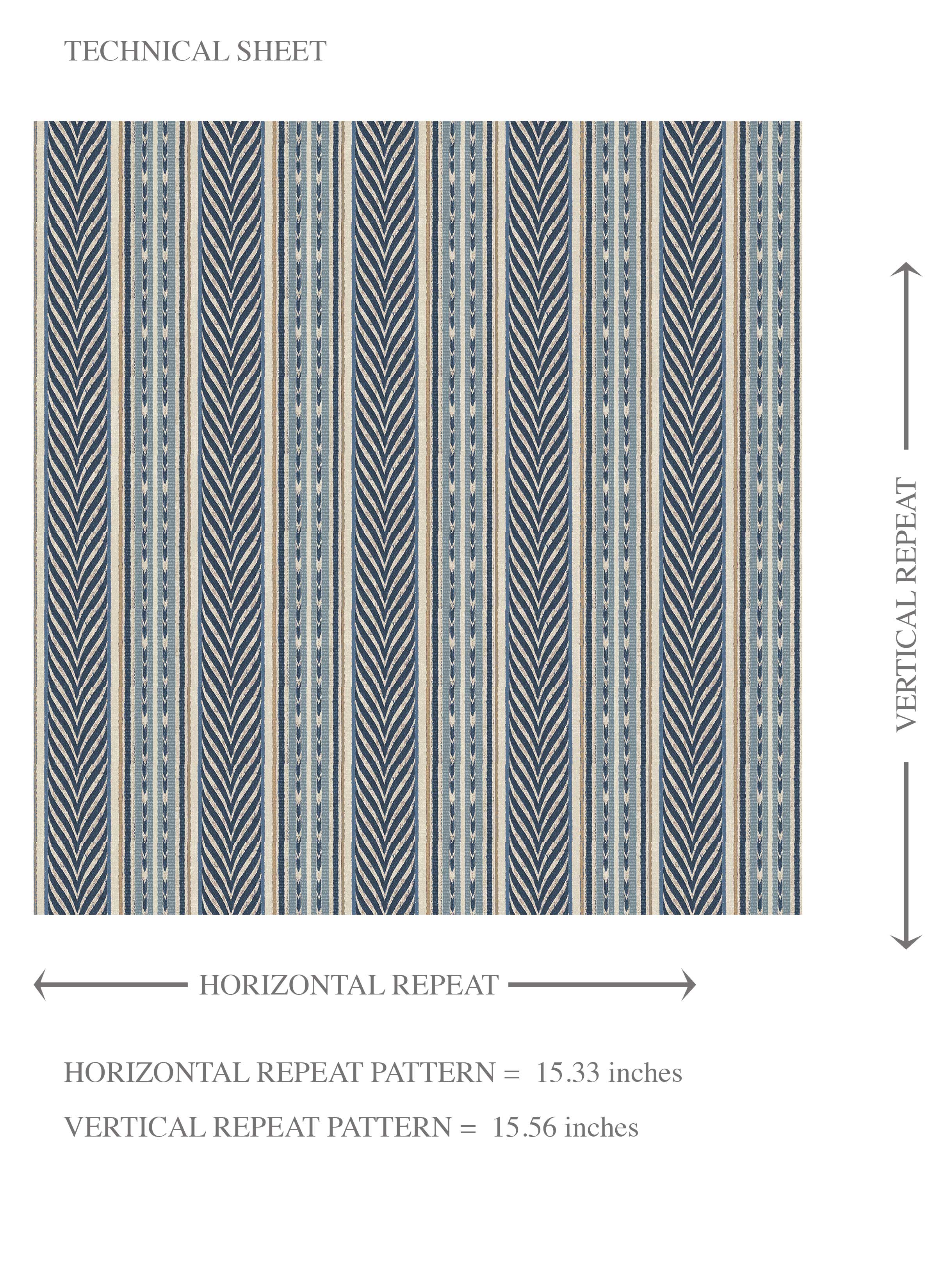 Geometric Striped Kids Room Wallpaper Sample (Navy Blue/ Steel Gray)