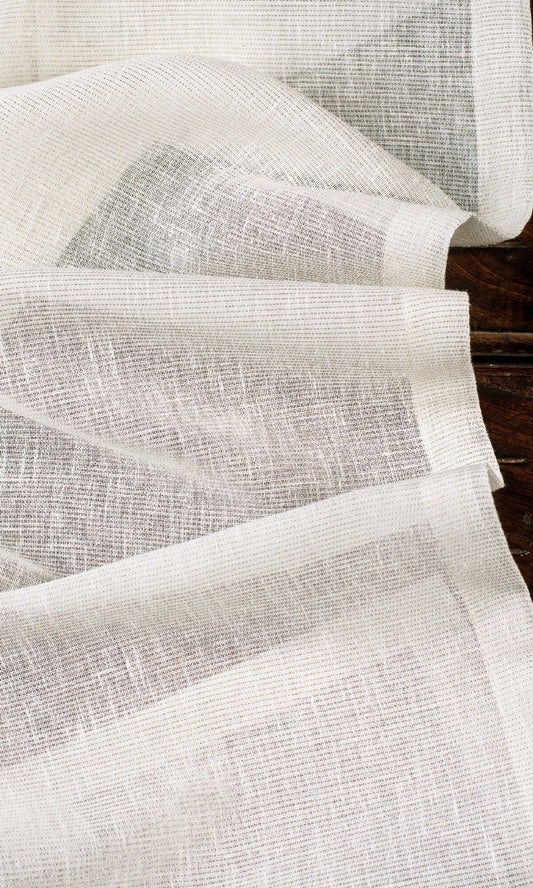 Sheer Curtain Panels (Creamy White)