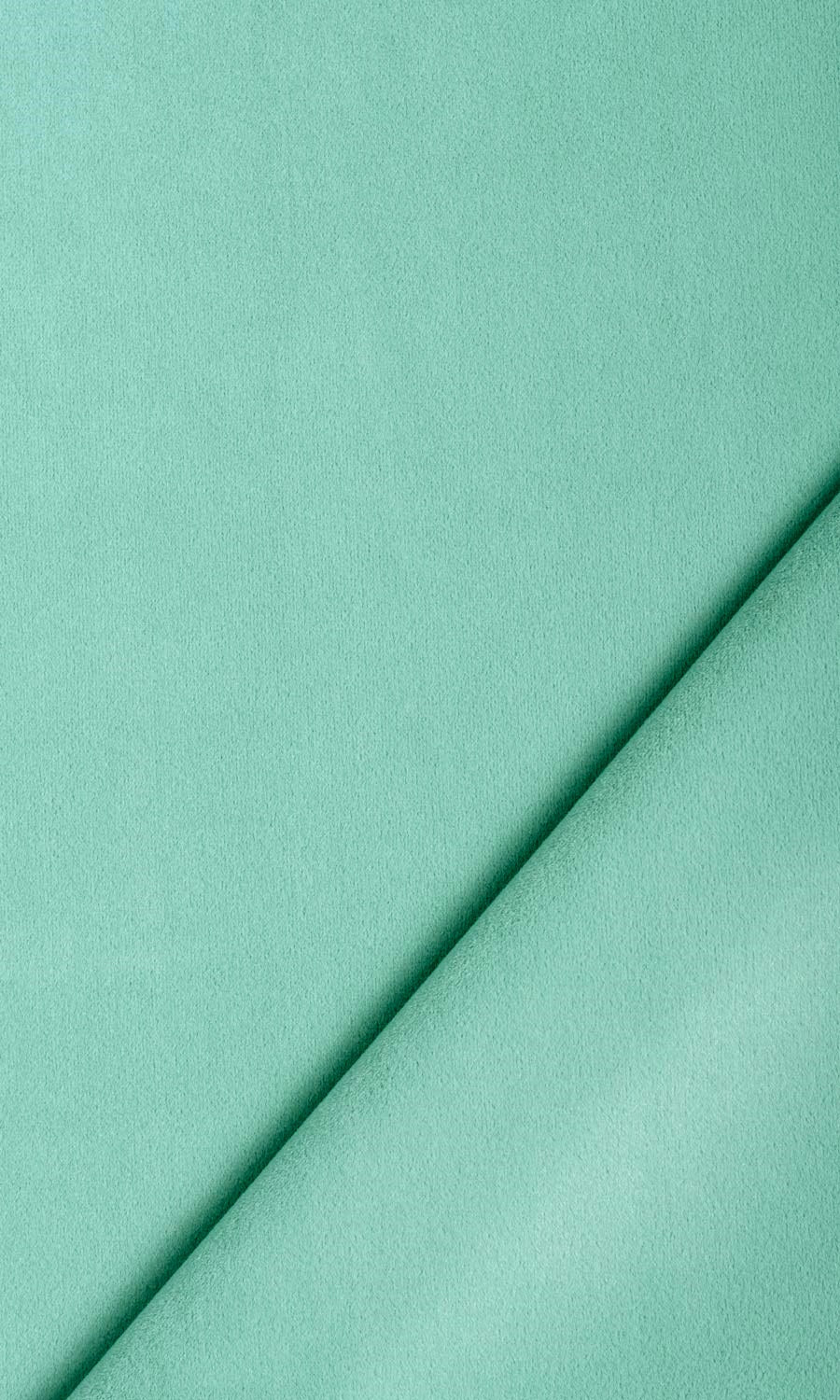 Velvet Home Textile Fabric Material Sample (Seafoam Green)
