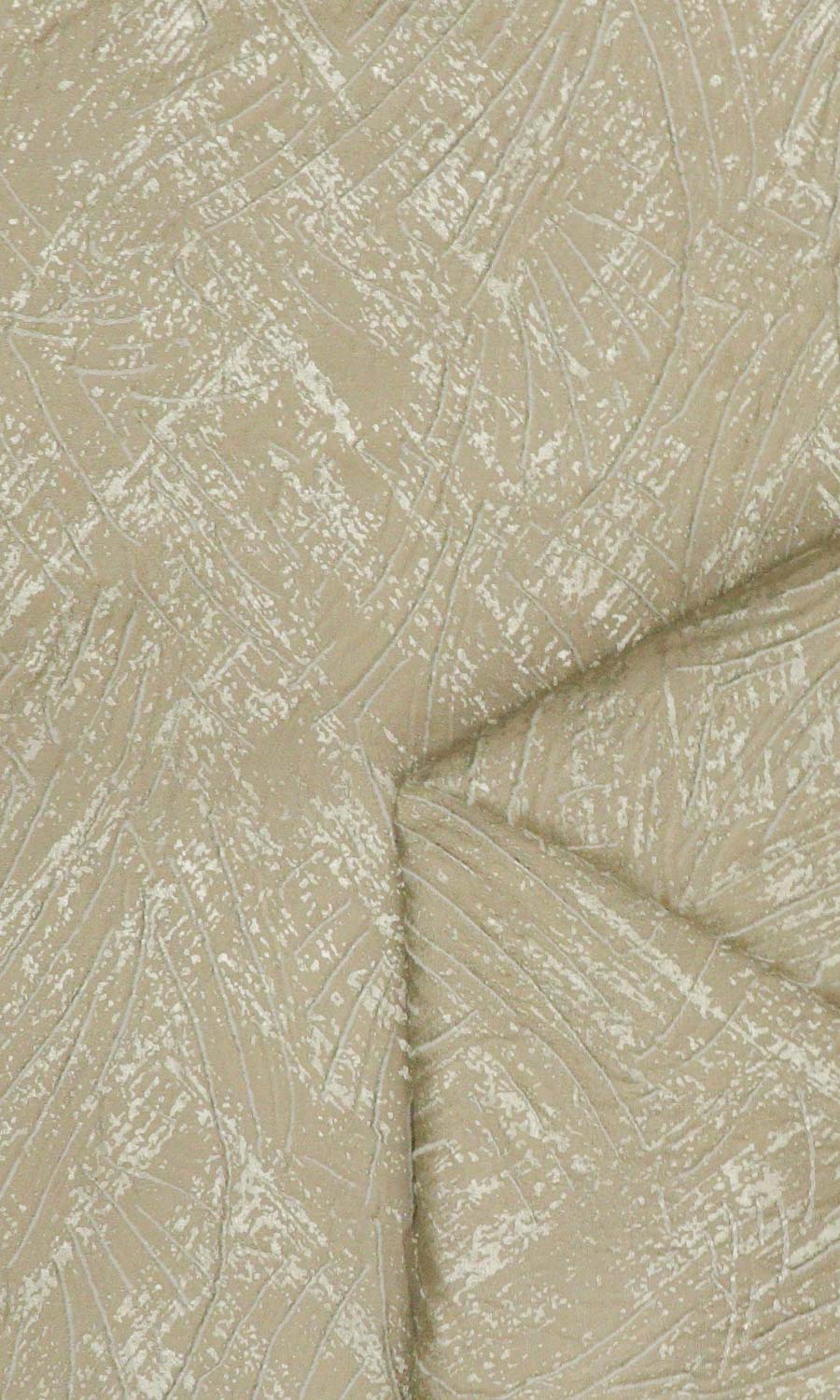 Self-Patterned Poly-Cotton Home Décor Fabric By the Metre (Caramel Brown)
