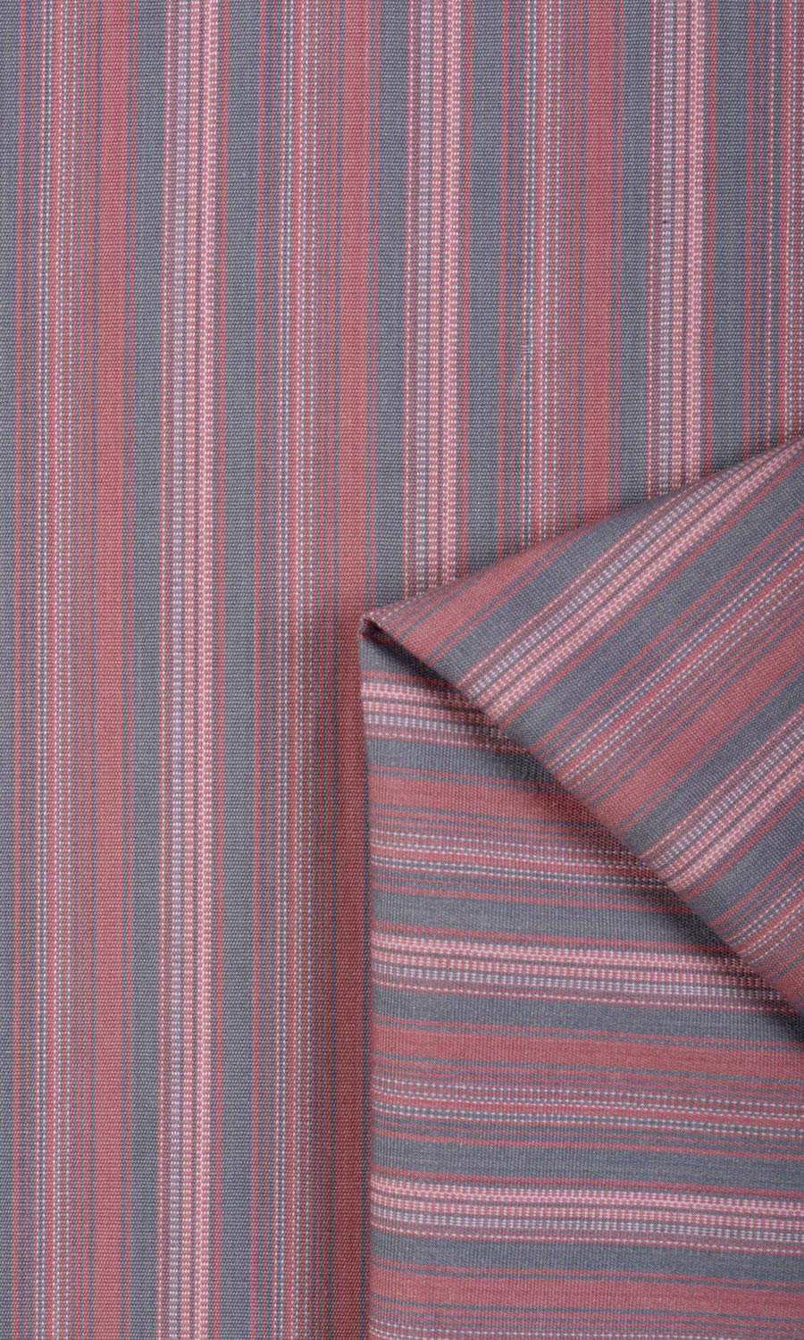 Cotton Window Treatments Fabric By the Metre (Pink/ Grey)