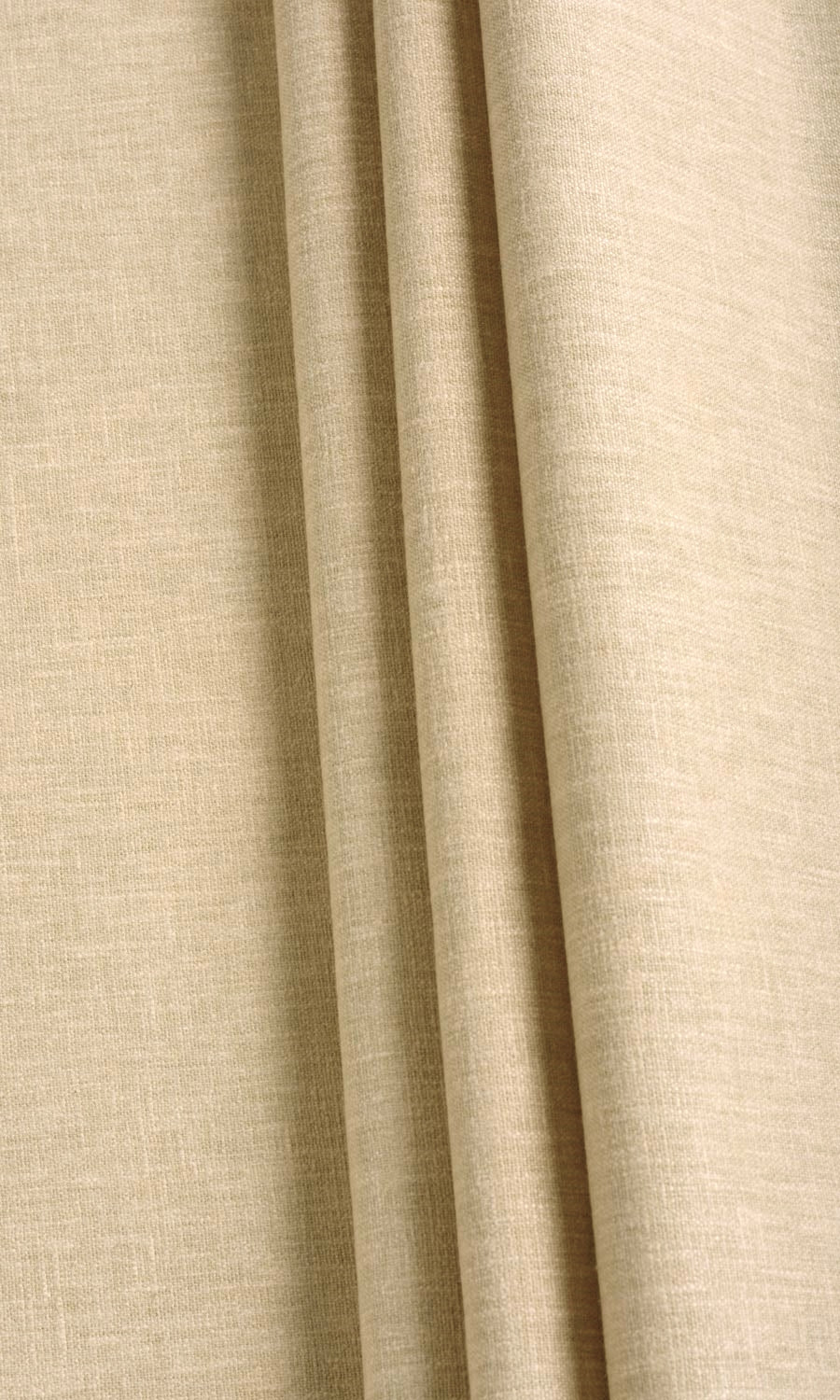 Linen Texture Fabric Material By the Metre (Wheat Beige)