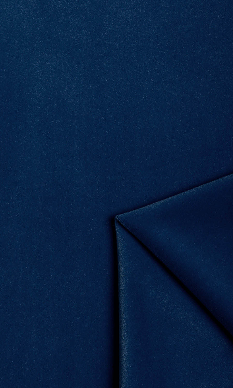 Velvet Window Treatments Fabric By the Metre (Navy Blue)