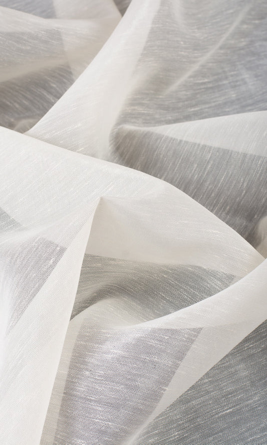 Sheer Curtains (Powder White)