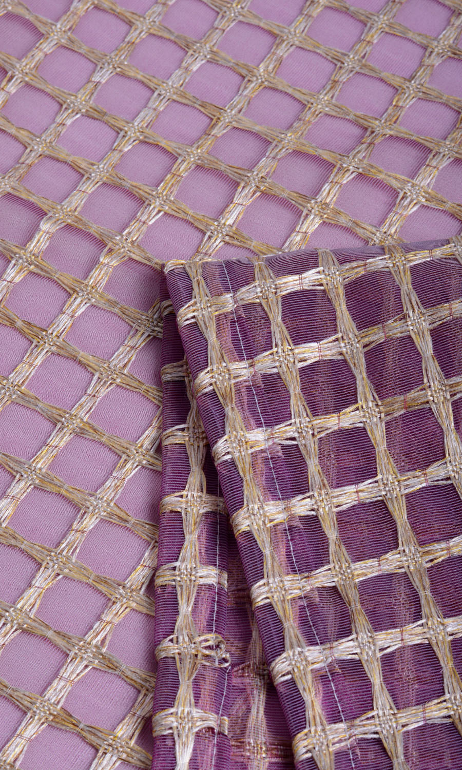 Patterned / Printed / Check / Gingham / Plaid Window Treatments Fabric Sample