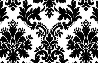 Damask curtains and drapes from The White Window