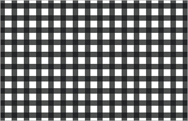 Check patterned made-to-measure curtains