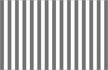 Striped curtains from The White Window