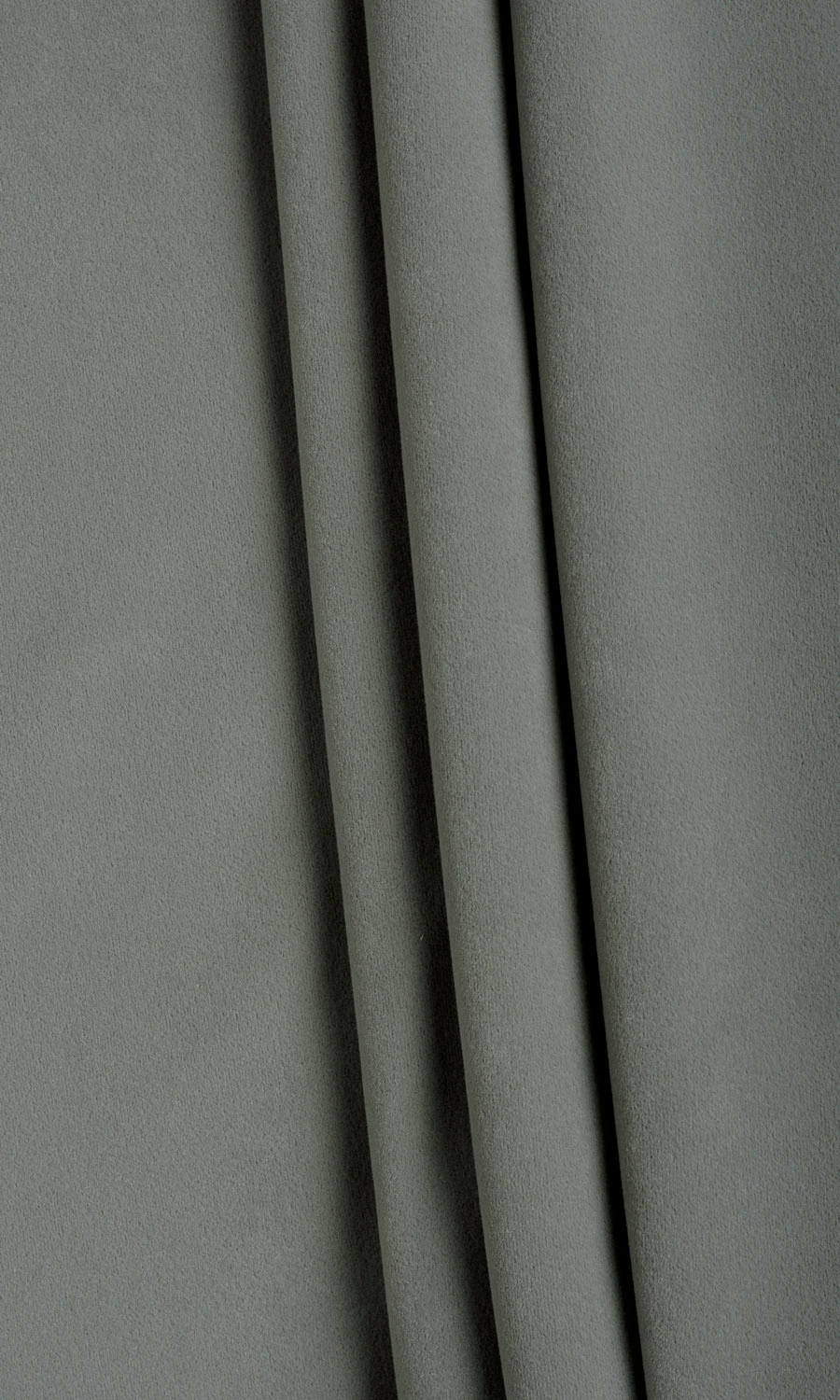 Velvet Free Fabric Material Sample (Fog Grey)