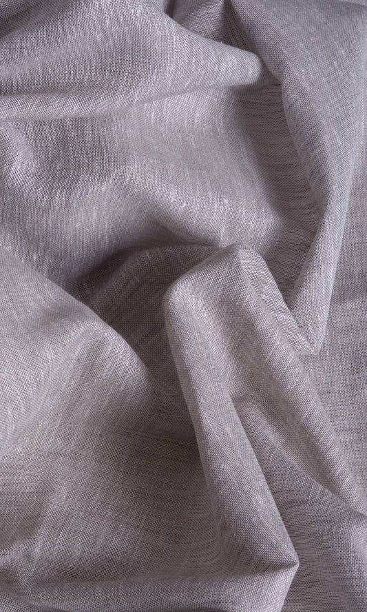 Sheer Home Décor Fabric Sample (Black/ Grey)