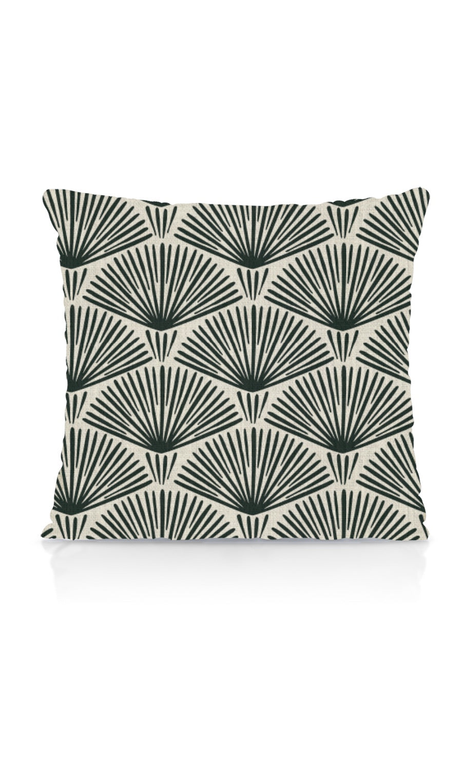 Geometrical Pattern Home Textile Fabric Material Sample (Black/ Ivory)
