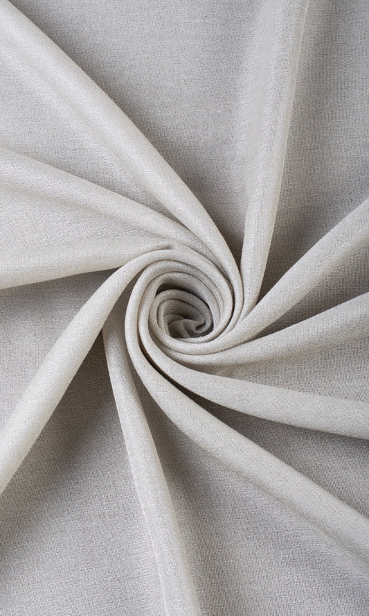 Plain Semi-Sheer Drapes (Silver Gray)