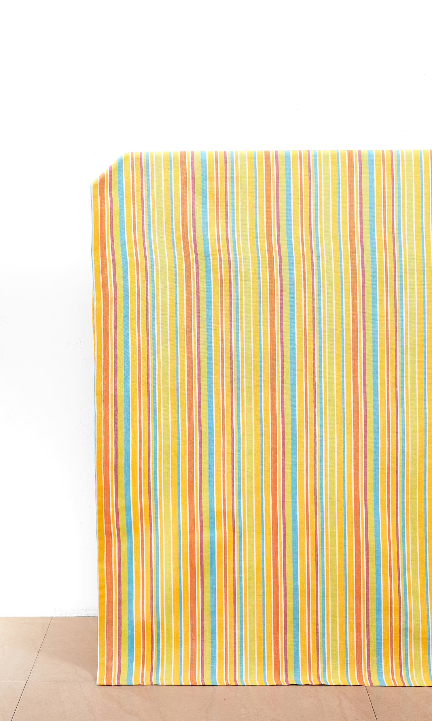 Cotton Window Treatments Fabric By the Metre (Yellow)