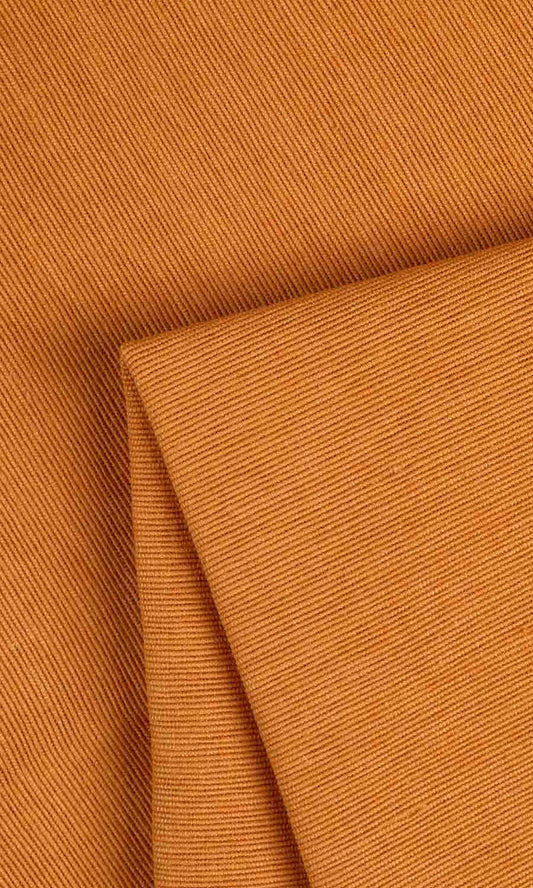 Cotton Home Décor Fabric By the Metre (Ochre Orange)