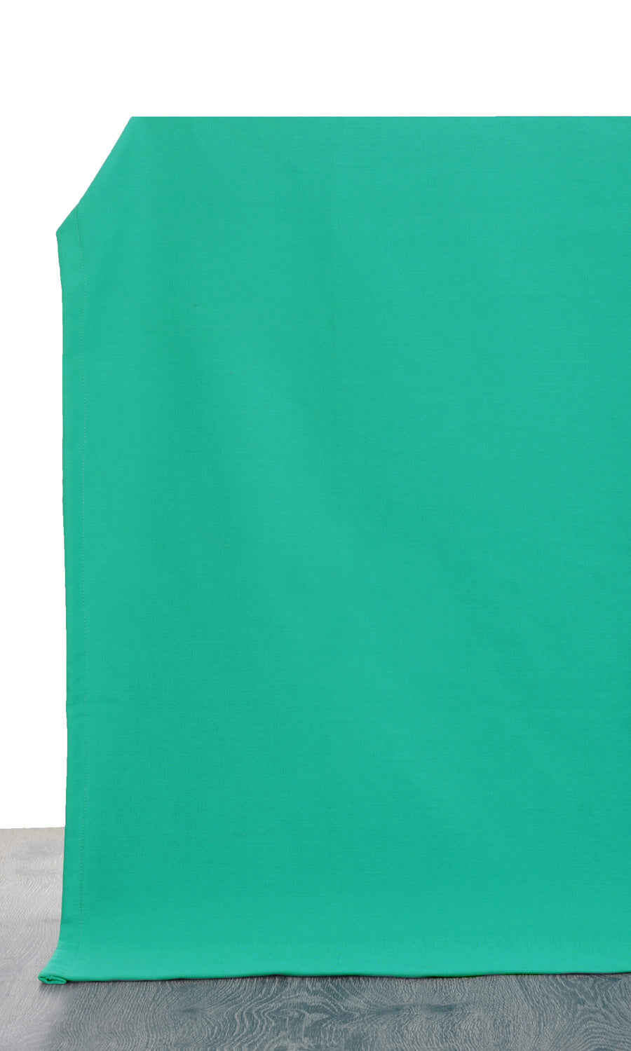Poly-Cotton Fabric By the Metre for Curtains & Drapes (Green)