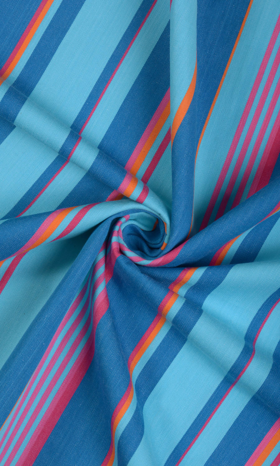 Cotton Fabric Material By the Metre (Blue)