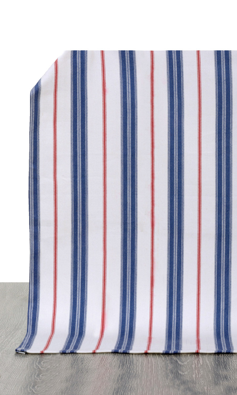 Cotton Home Décor Fabric Sample (Red/ Blue)